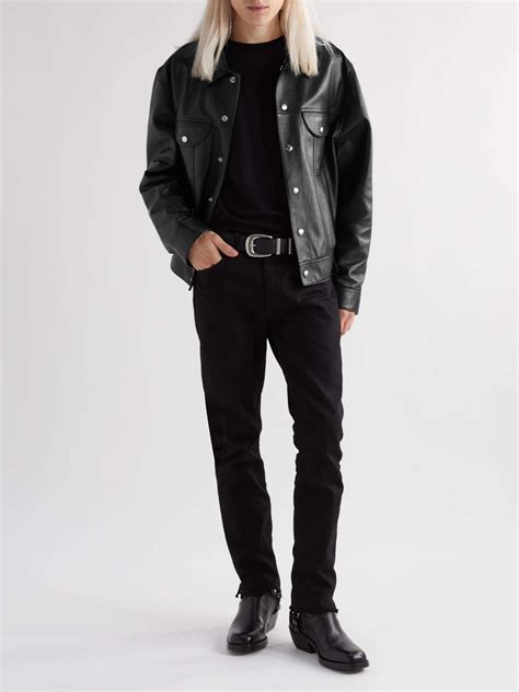 celine trucker jacket with hood|men's celine homme jackets.